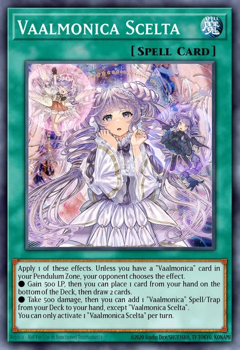 Vaalmonica Scelta trading card