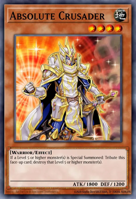 Absolute Crusader trading card