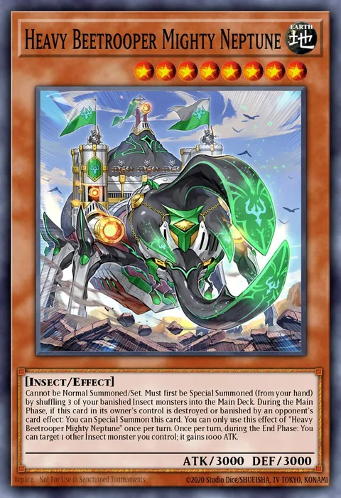 Heavy Beetrooper Mighty Neptune trading card