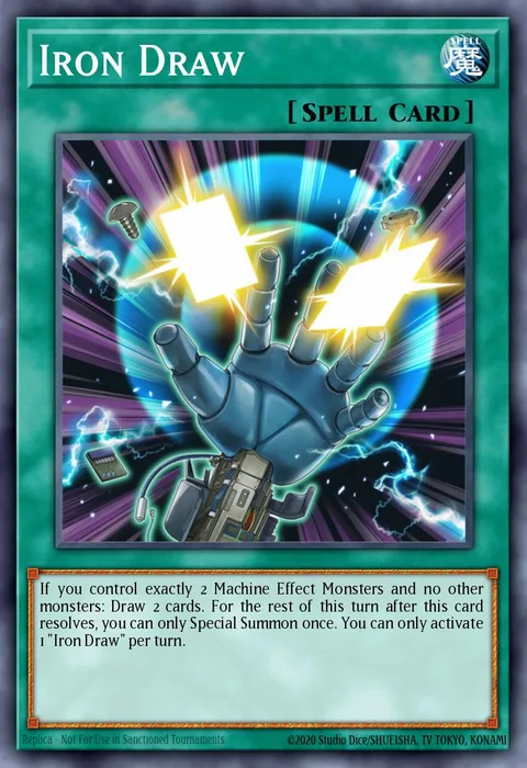 Iron Draw trading card