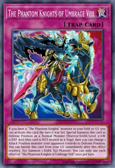 The Phantom Knights of Umbrage Veil trading card