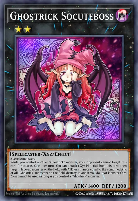 Ghostrick Socuteboss trading card