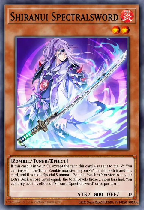 Shiranui Spectralsword trading card