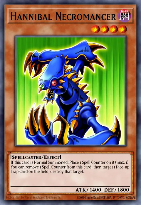 Hannibal Necromancer trading card