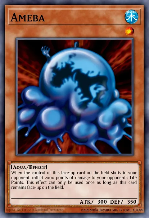 Ameba trading card