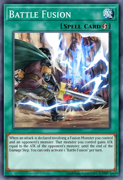 Battle Fusion trading card