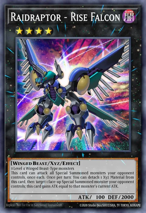 Raidraptor - Rise Falcon trading card