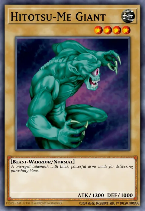 Hitotsu-Me Giant trading card
