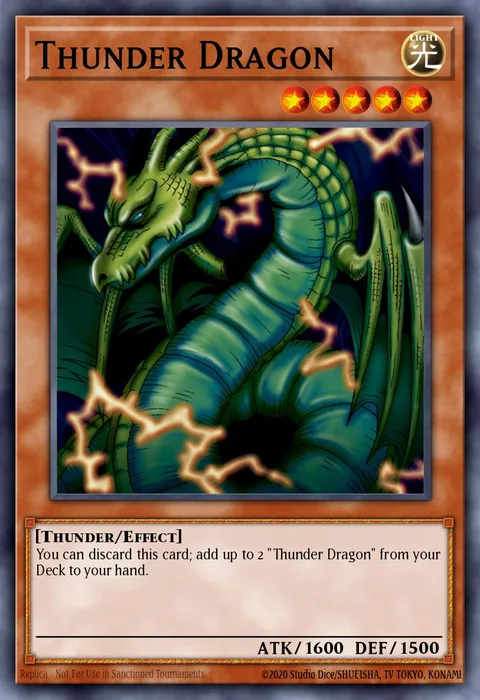 Thunder Dragon trading card
