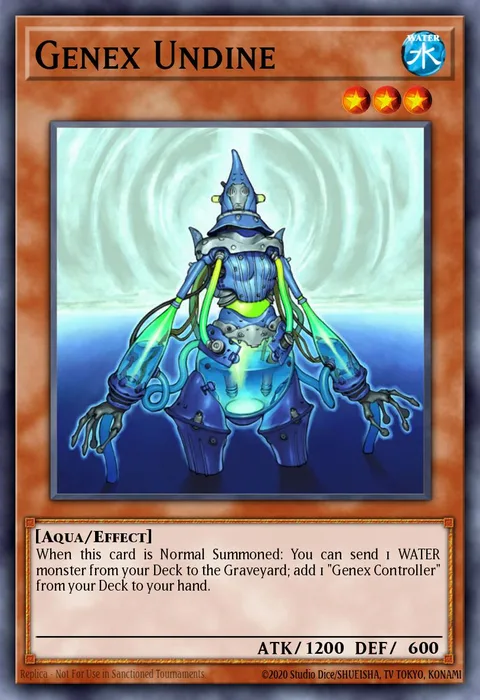 Genex Undine trading card