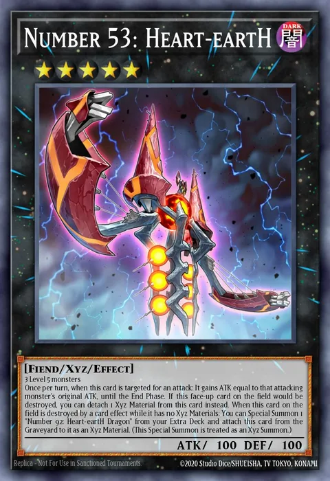 Number 53: Heart-eartH trading card