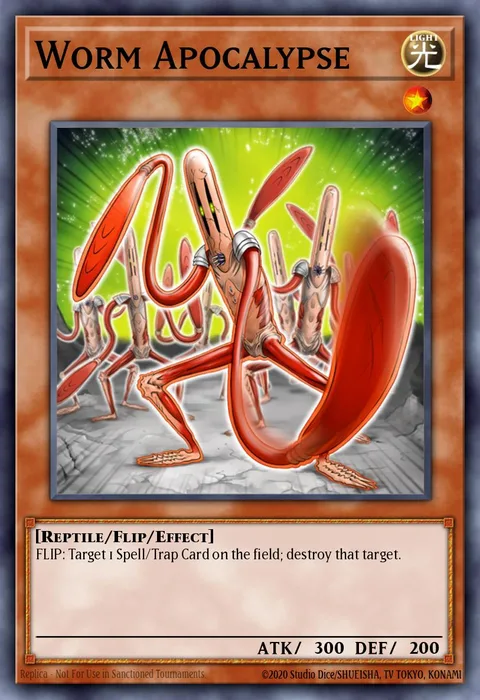 Worm Apocalypse trading card