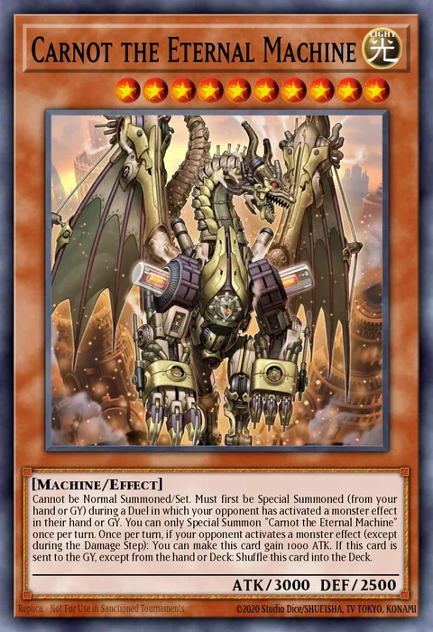 Carnot the Eternal Machine trading card