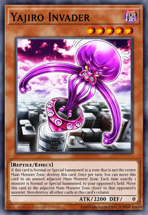 Yajiro Invader trading card