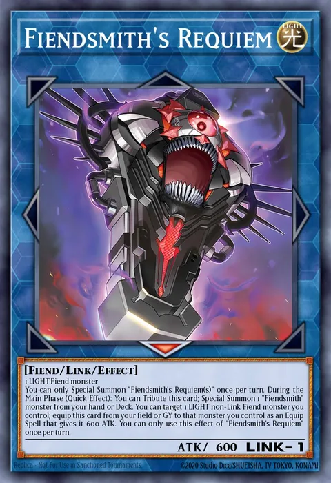 Fiendsmith's Requiem trading card