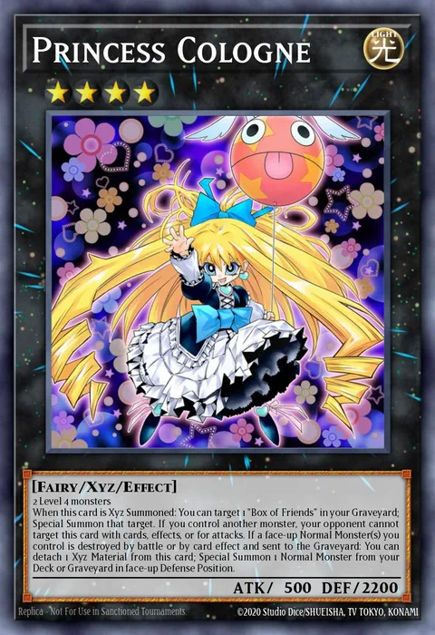 Princess Cologne trading card
