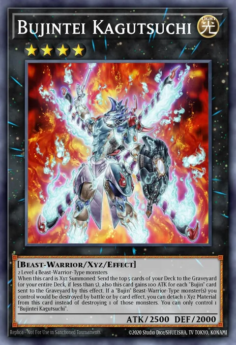 Bujintei Kagutsuchi trading card