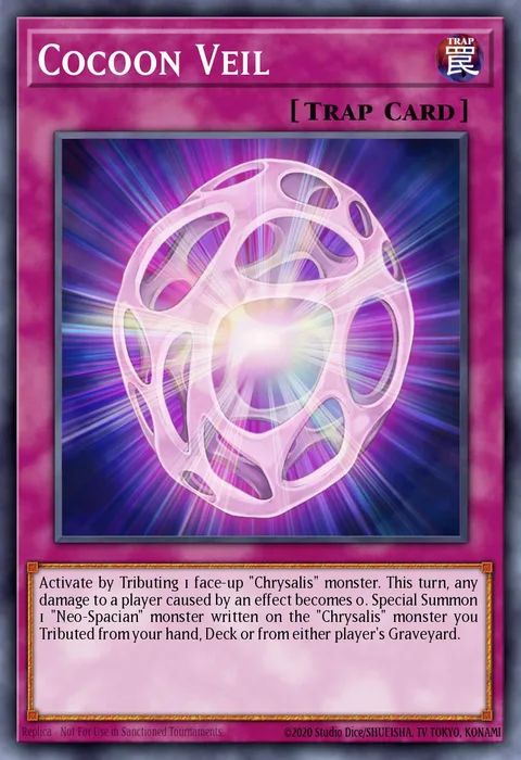 Cocoon Veil trading card