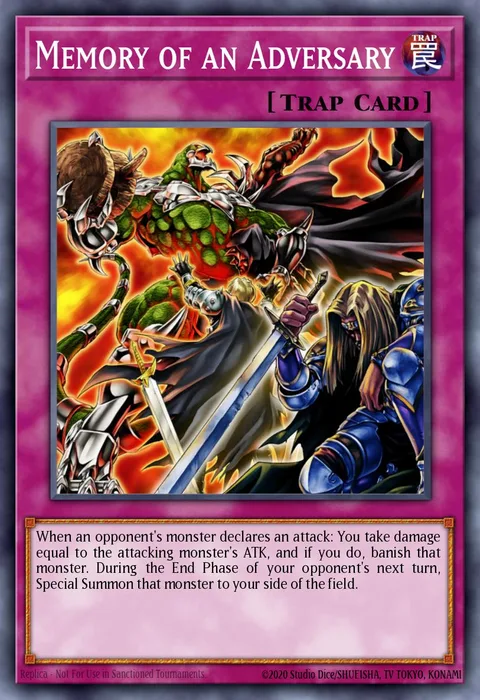 Memory of an Adversary trading card
