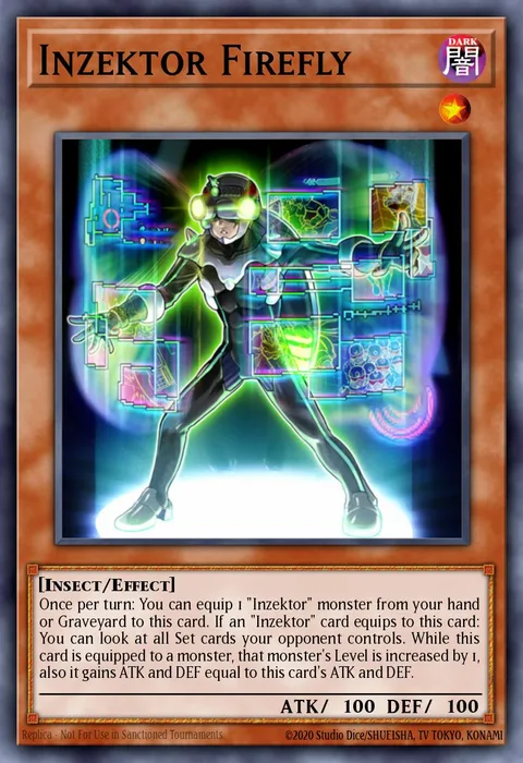 Inzektor Firefly trading card