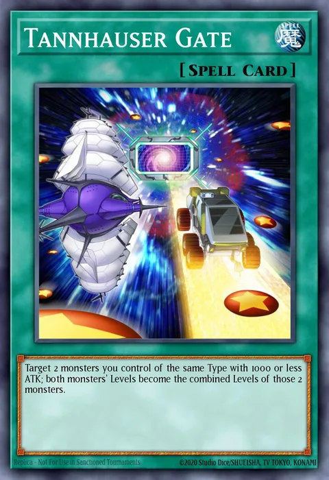 Tannhauser Gate trading card