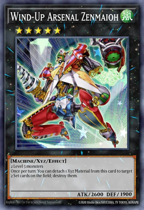 Wind-Up Arsenal Zenmaioh trading card