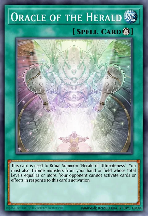 Oracle of the Herald trading card