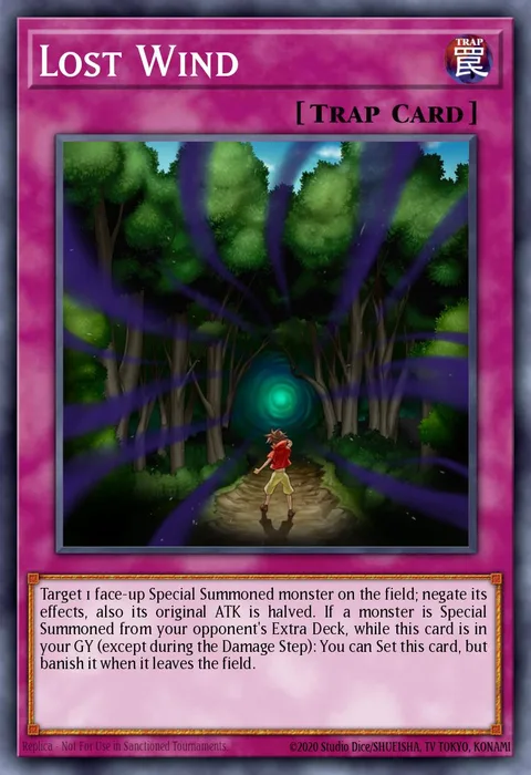Lost Wind trading card