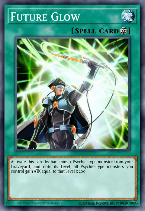 Future Glow trading card
