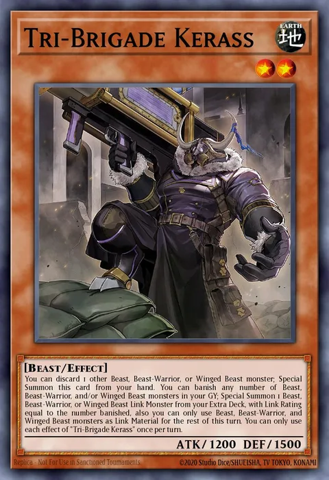 Tri-Brigade Kerass trading card