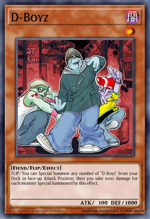 D-Boyz trading card