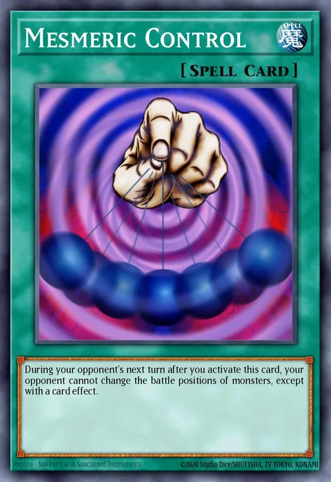 Mesmeric Control trading card