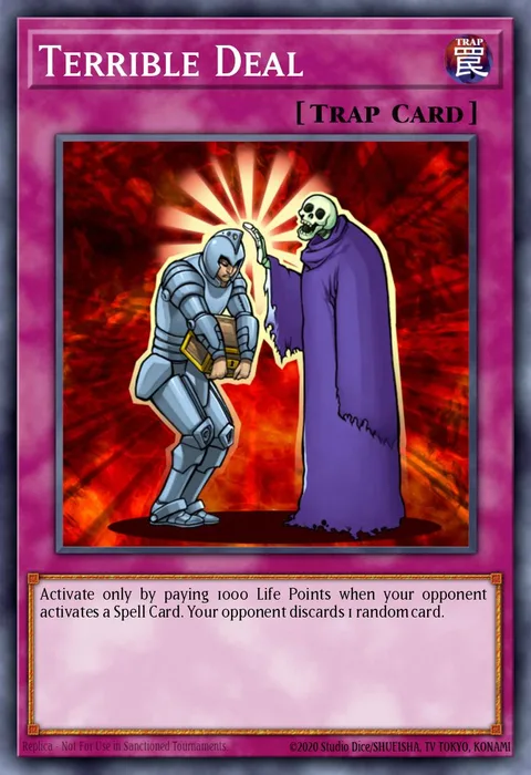 Terrible Deal trading card