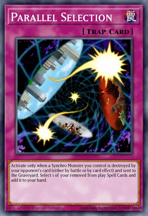 Parallel Selection trading card
