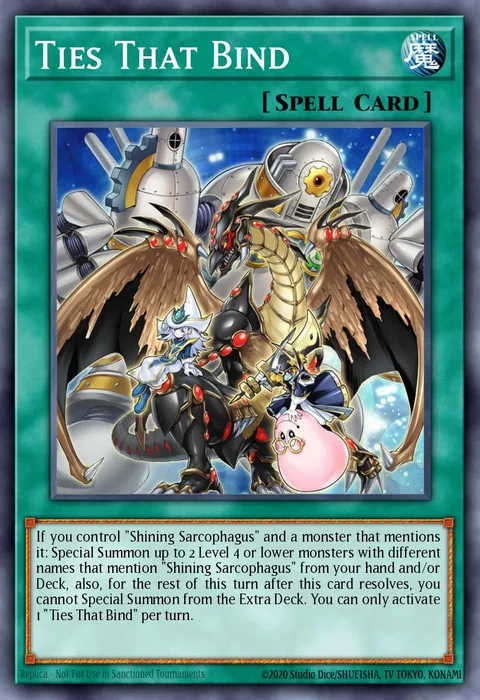 Ties That Bind trading card