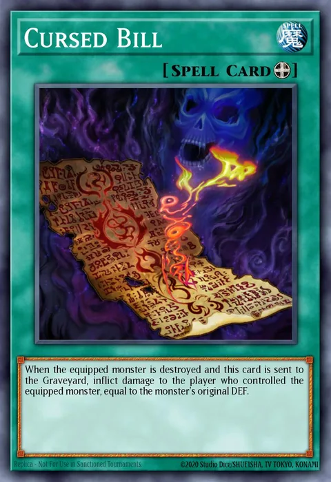 Cursed Bill trading card