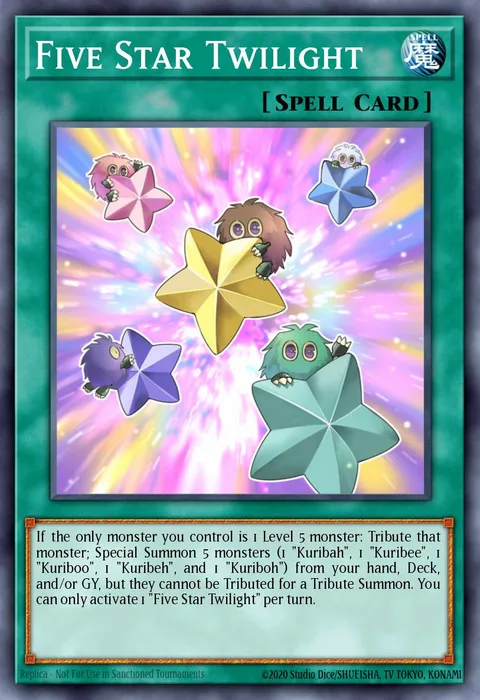 Five Star Twilight trading card