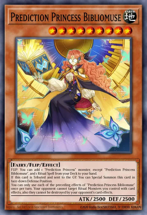 Prediction Princess Bibliomuse trading card