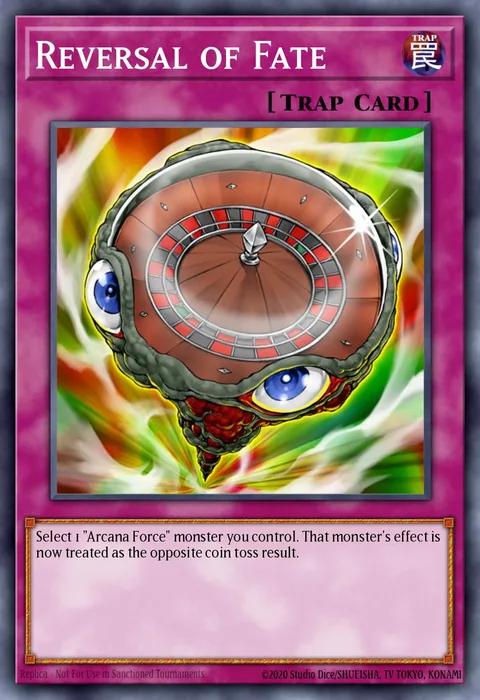 Reversal of Fate trading card