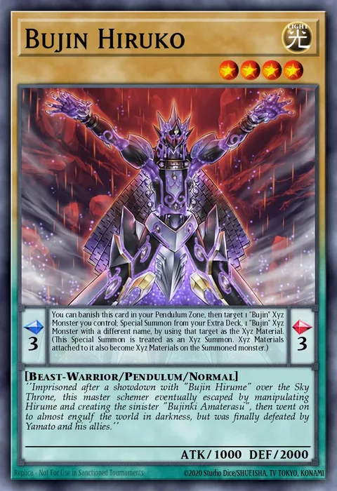 Bujin Hiruko trading card
