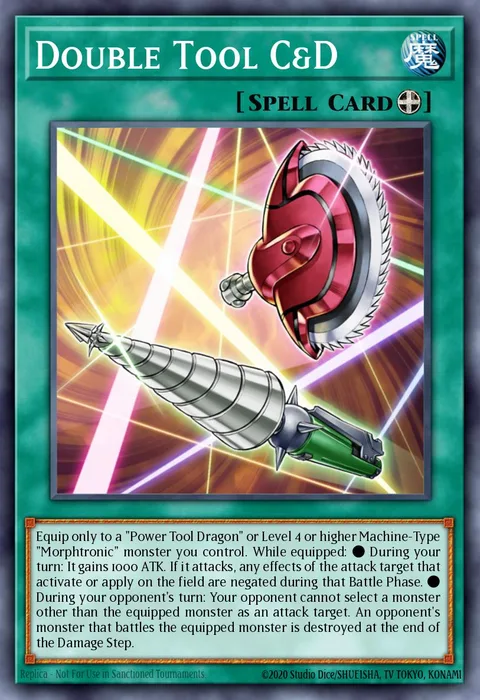 Double Tool C&D trading card