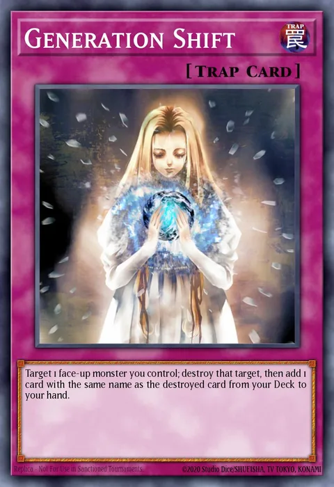 Generation Shift trading card