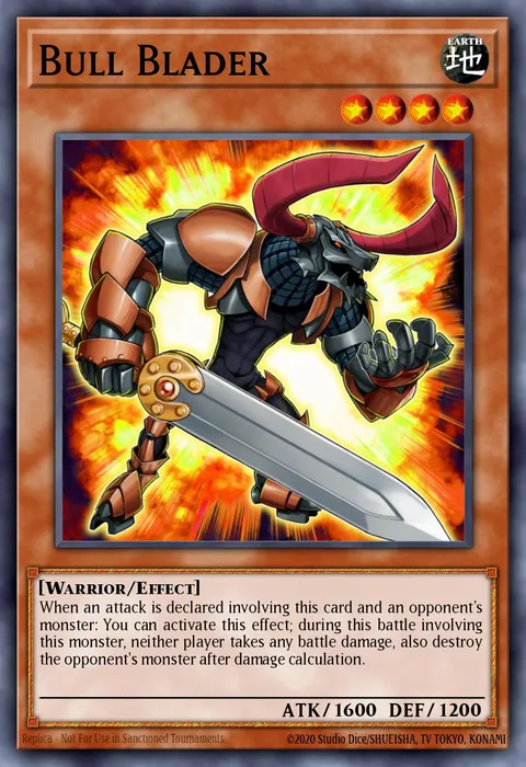 Bull Blader trading card