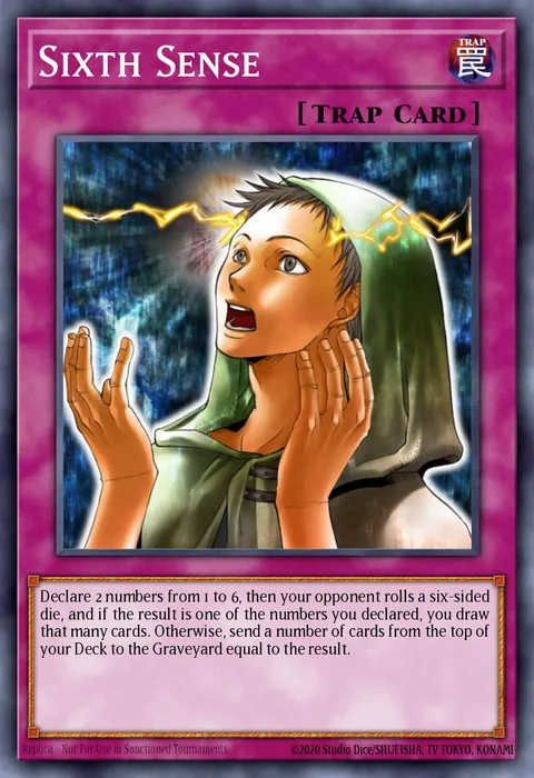 Sixth Sense trading card