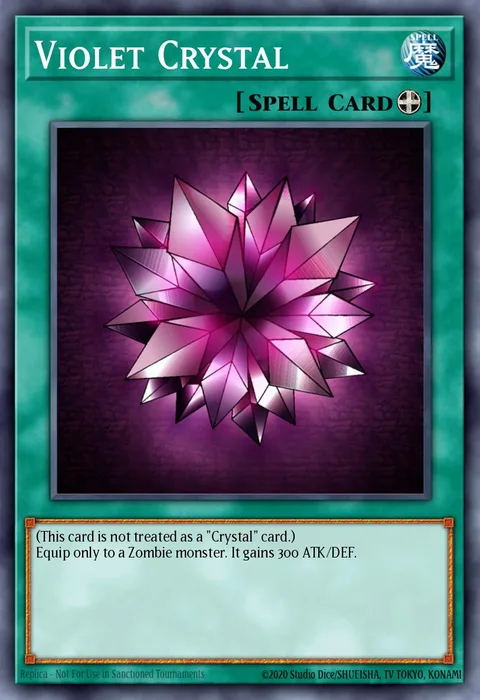 Violet Crystal trading card