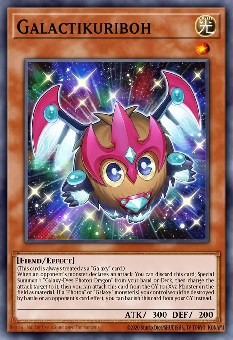 Galactikuriboh trading card