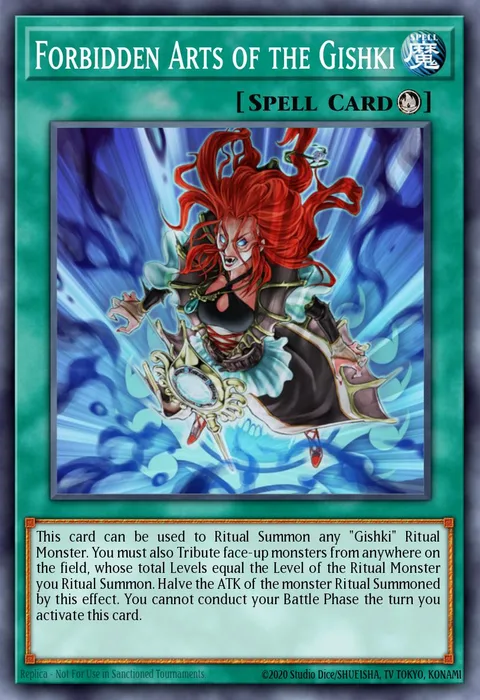 Forbidden Arts of the Gishki trading card