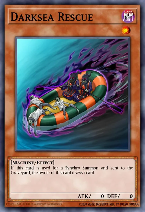 Darksea Rescue trading card