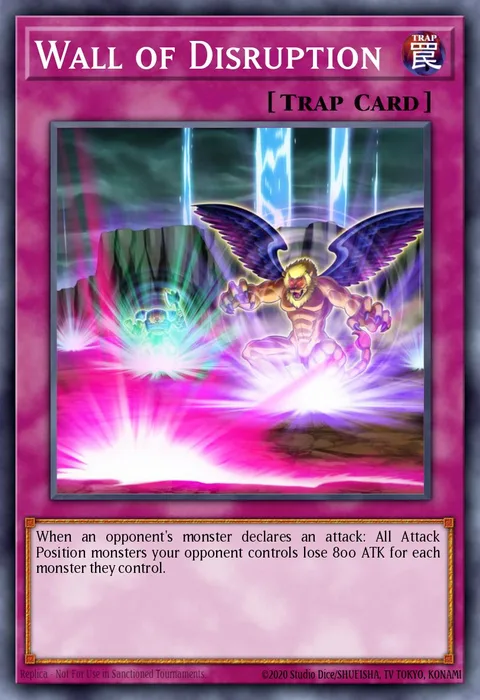 Wall of Disruption trading card