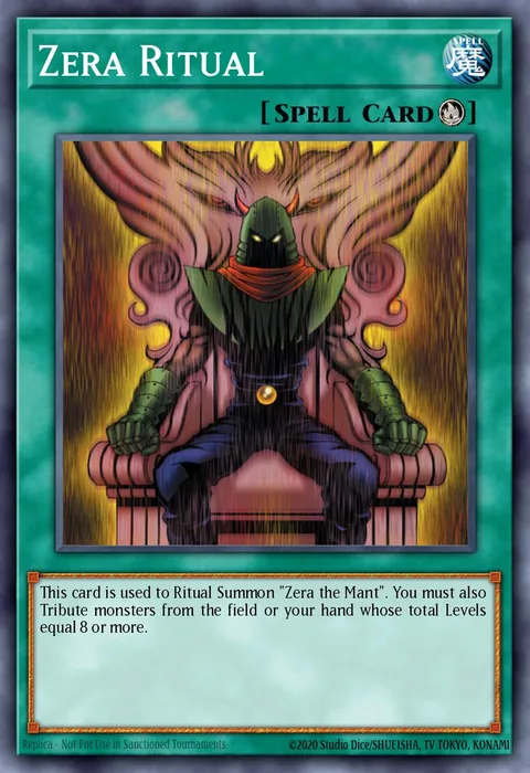 Zera Ritual trading card